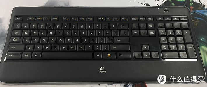 Logitech 罗技 K800 键盘 开箱以及使用感受