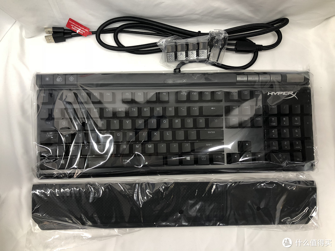 手感爆炸爱不释手—金士顿 HYPERX Alloy Elite RGB阿洛伊键盘 开箱