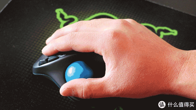 办公新体验：Logitech 罗技 M570 火星轨迹球鼠标 开箱
