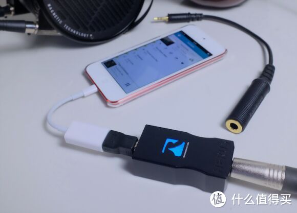 接上苹果相机套件的herus dac，图片来自网络