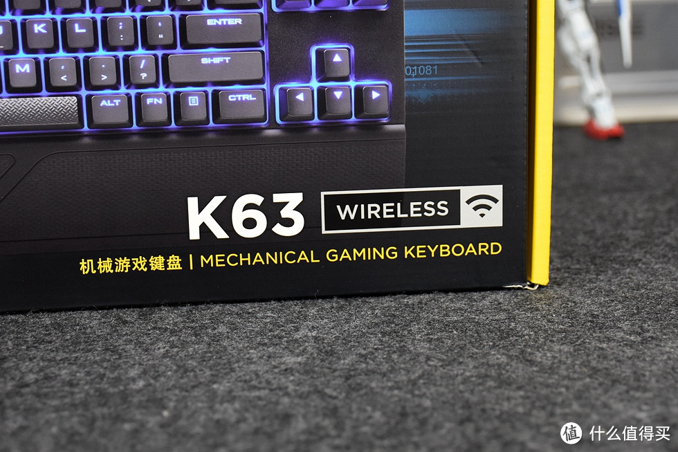 CORSAIR 海盗船 K63 无线机械键盘 开箱