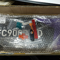 利奥博德  FC900R 键盘外观展示(键帽|键线|脚撑|按键|防滑脚垫)