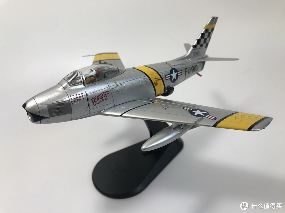 hobbymaster hm 收藏家系列 f86 佩刀戰鬥機 合金模型 開箱