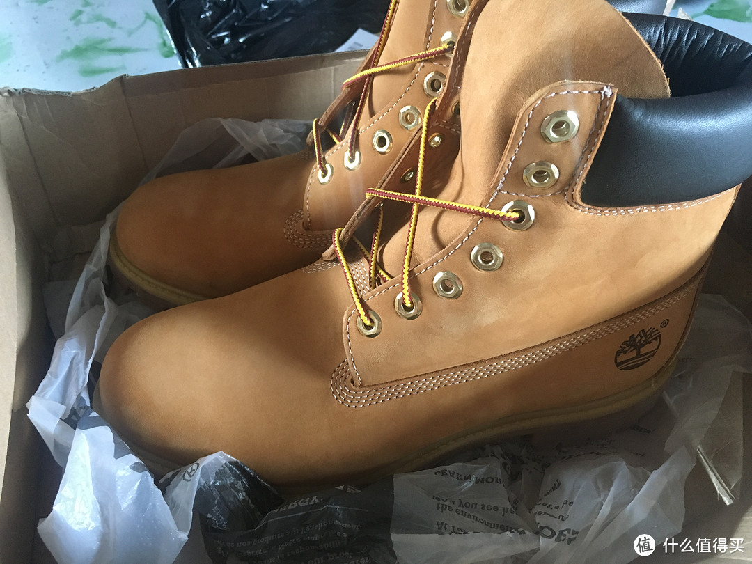 老三晒物之：低价入手Timberland 添柏岚 10061 男士工装靴 晒单