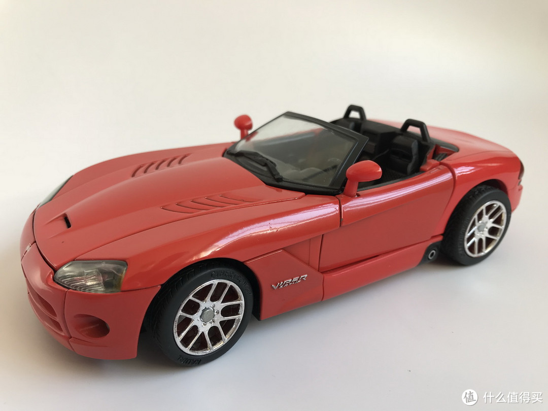 #本站首晒#TAKARA TOMY 变形金刚 BinalTech系列 BT02 横炮 2003 Dodge Viper SRT-10