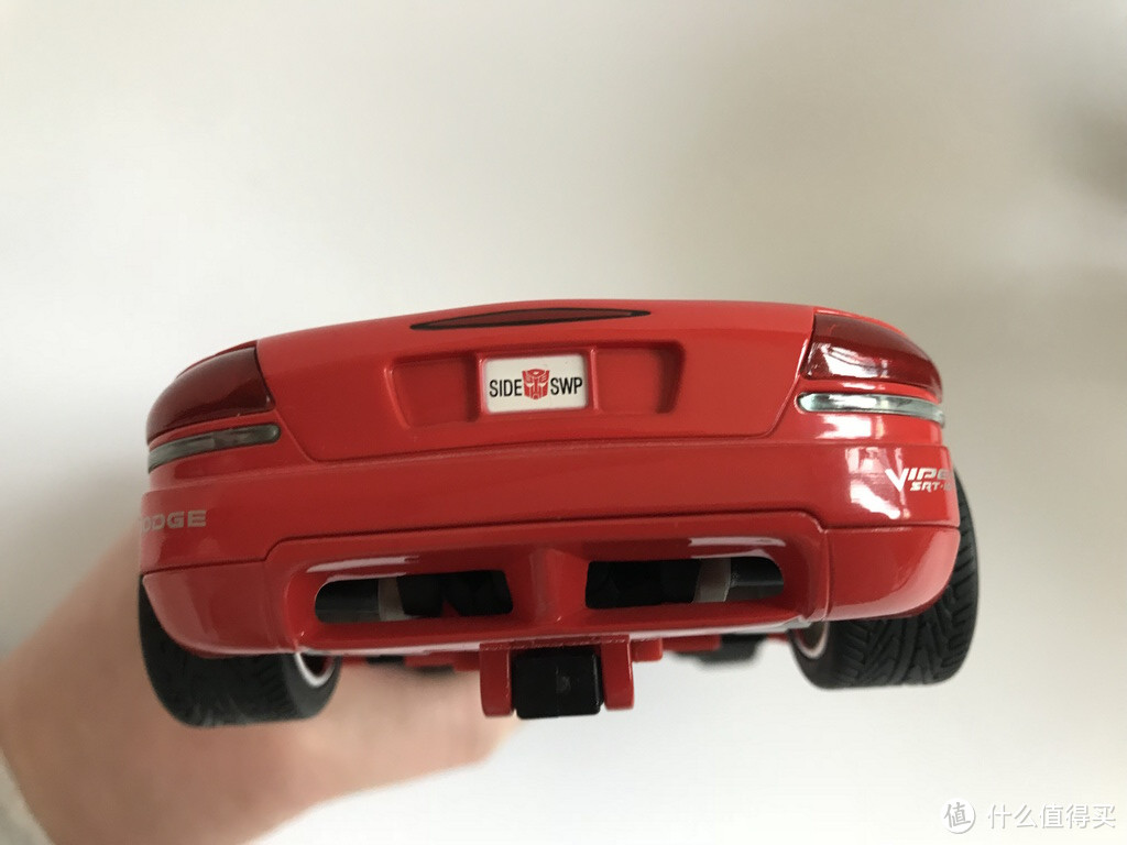 #本站首晒#TAKARA TOMY 变形金刚 BinalTech系列 BT02 横炮 2003 Dodge Viper SRT-10