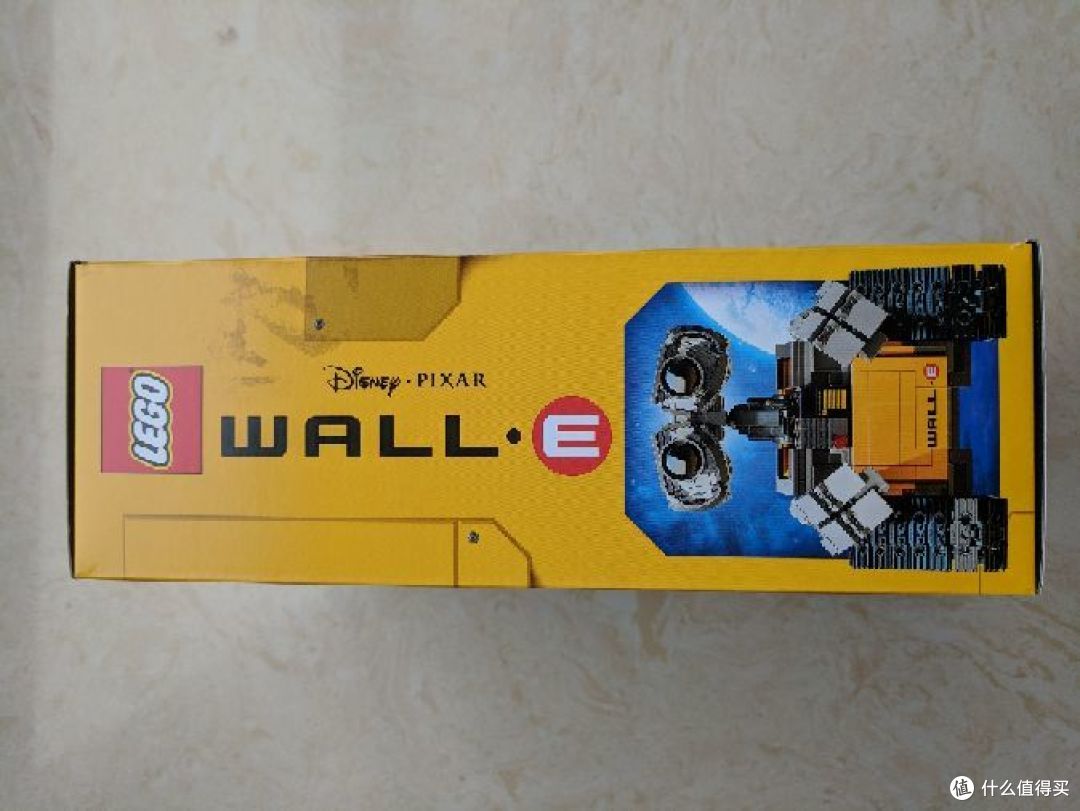 乐高巨坑入不得！迟到的瓦力伪开箱:LEGO 乐高21303 WALL·E