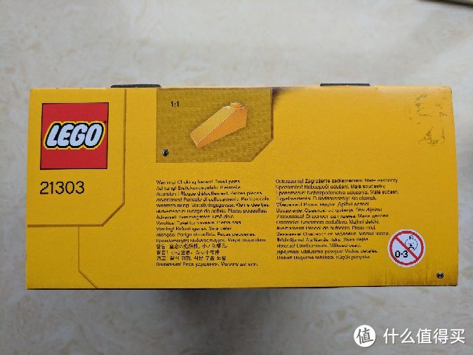 乐高巨坑入不得！迟到的瓦力伪开箱:LEGO 乐高21303 WALL·E