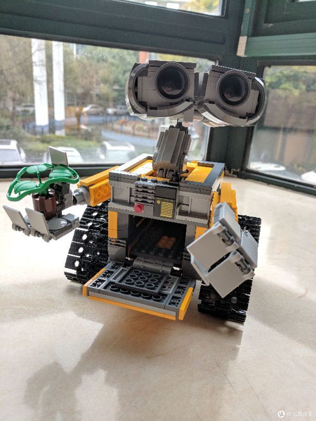 乐高巨坑入不得！迟到的瓦力伪开箱:LEGO 乐高21303 WALL·E