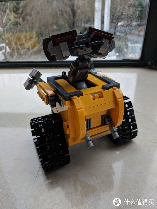 乐高巨坑入不得！迟到的瓦力伪开箱:LEGO 乐高21303 WALL·E