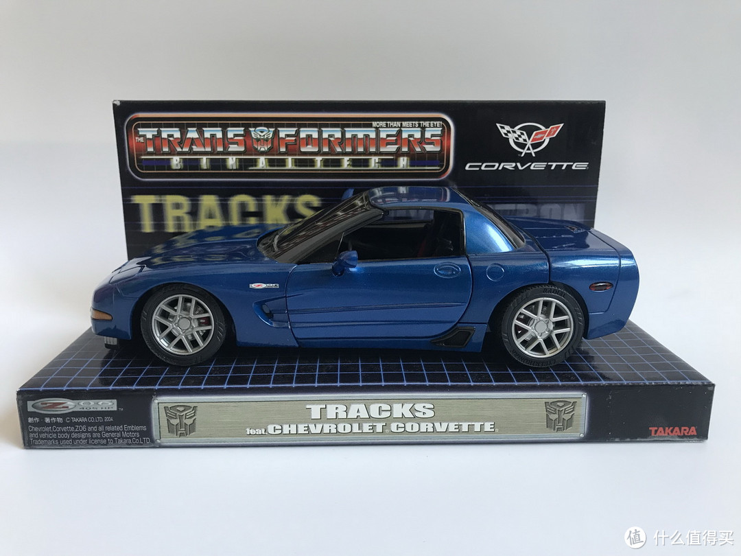 #本站首晒#TAKARA TOMY 变形金刚 BinalTech系列 2004 Chevrolet Corvette Z06