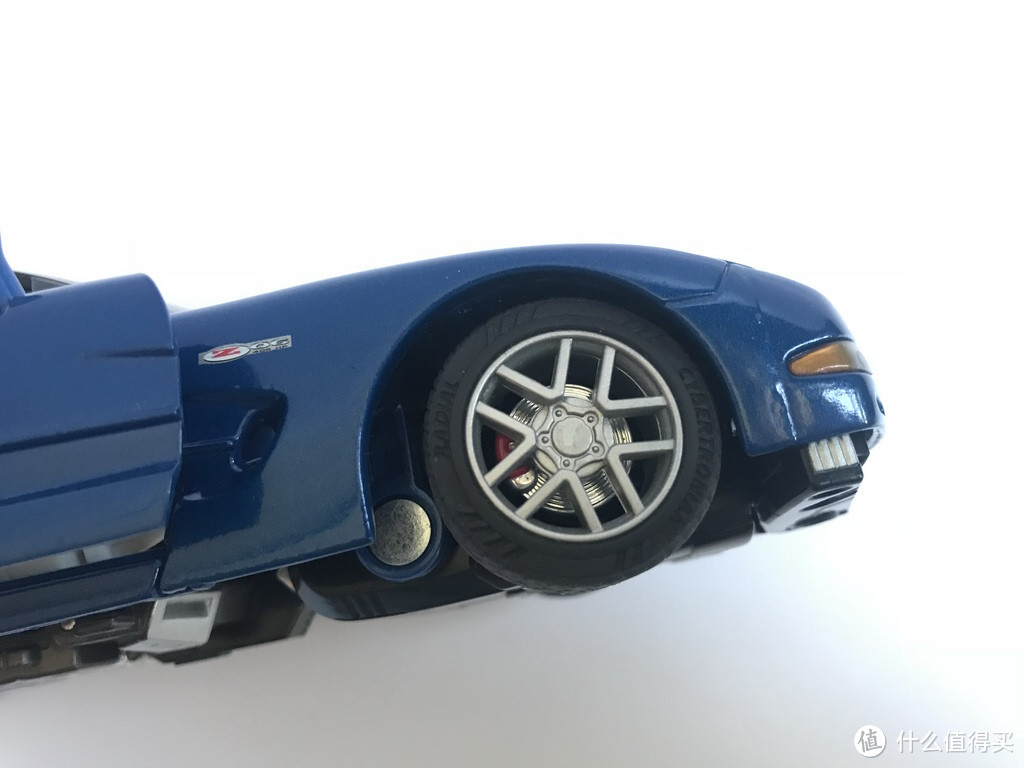 #本站首晒#TAKARA TOMY 变形金刚 BinalTech系列 2004 Chevrolet Corvette Z06