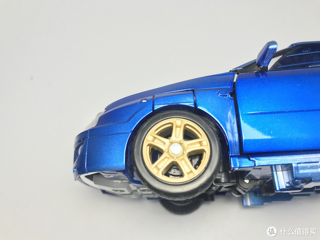 #本站首晒#TAKARA TOMY 变形金刚 BT19 蓝霹雳 SUBARU IMPREZA WRX