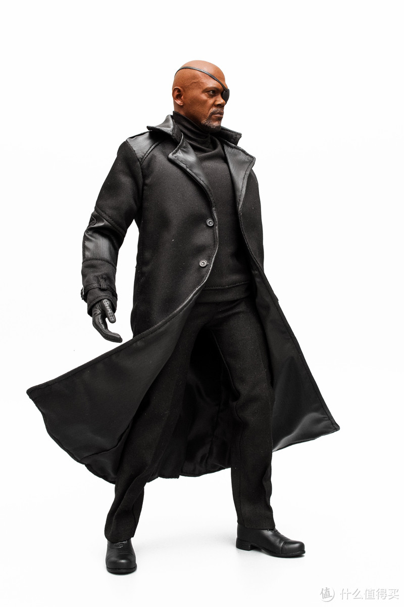 #本站首晒#特工之王：HOT TOYS MMS315 尼克·弗瑞 1/6 可动人偶