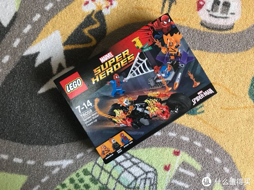 #全民分享季#蜘蛛侠联手恶灵骑士：LEGO 乐高 超级英雄系列 76058