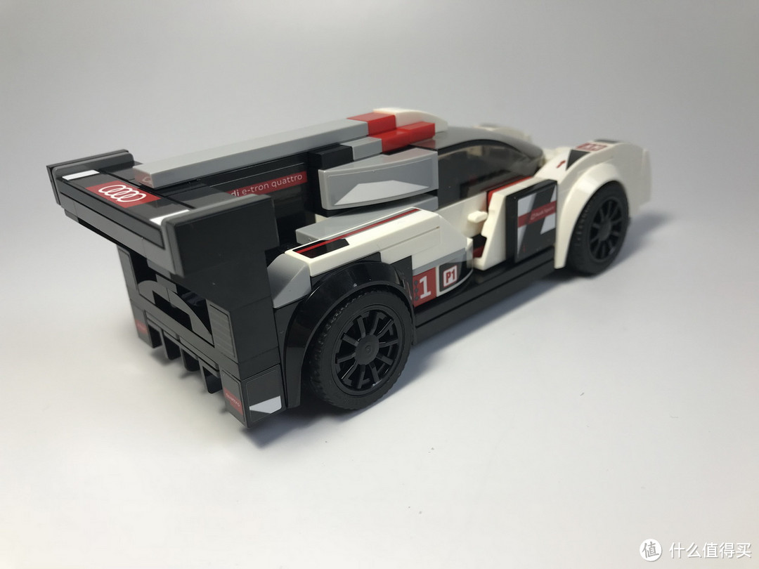 LEGO 乐高 拼拼乐 75872 超级赛车系列 Audi R18 e-tron quattro 开箱