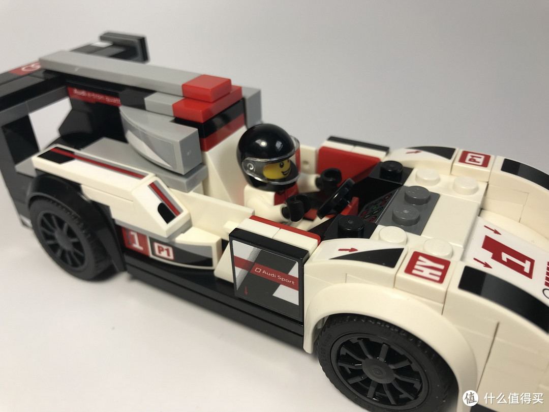 LEGO 乐高 拼拼乐 75872 超级赛车系列 Audi R18 e-tron quattro 开箱