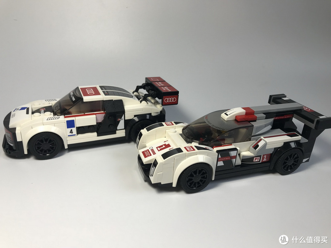 LEGO 乐高 拼拼乐 75872 超级赛车系列 Audi R18 e-tron quattro 开箱