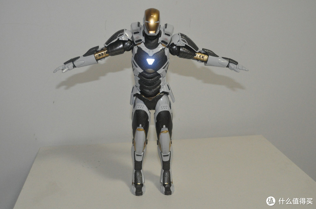 #本站首晒#HOTTOYS MMS214 Iron Man3 钢铁侠3 MK39 Star Boost 双子星战甲