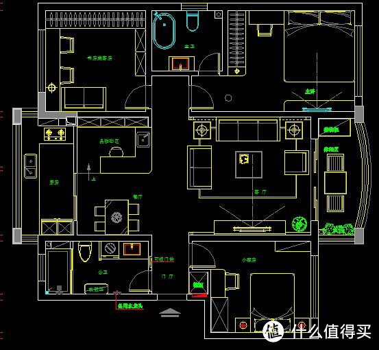 这是装修前定稿的设计图