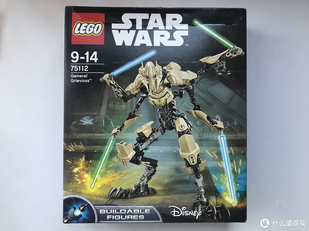 LEGO 乐高 拼拼乐 星球大战系列 75112 格里弗斯将军 开箱