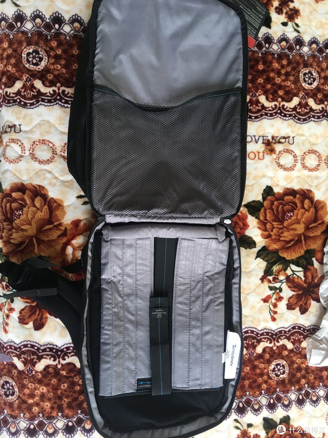 海淘Samsonite 新秀丽 Novex Perfect Fit Laptop Backpack 双肩电脑包 开箱