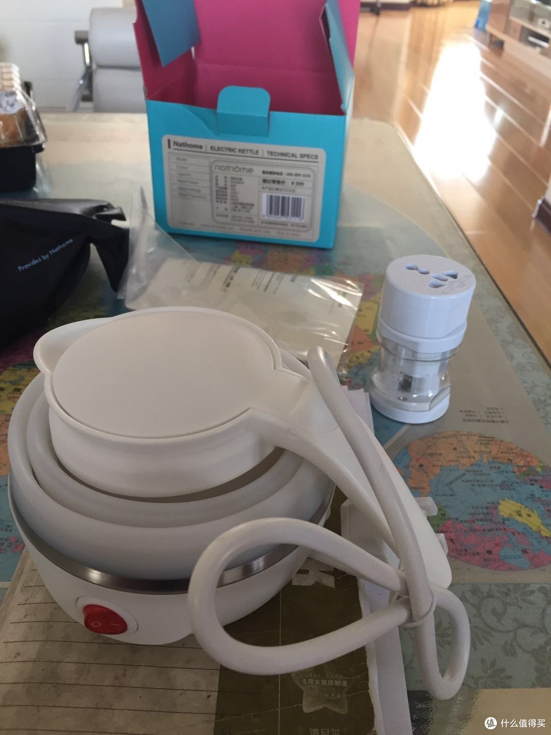 北欧欧慕NSH0603旅行折叠电热水壶使用体会