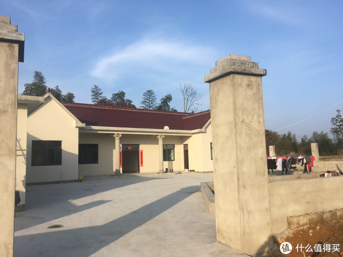 皖南农村小平房拆旧造新二