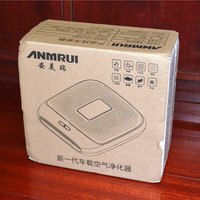 安美瑞 车载空气净化器外观展示(顶盖|滤芯|进风口|开关)