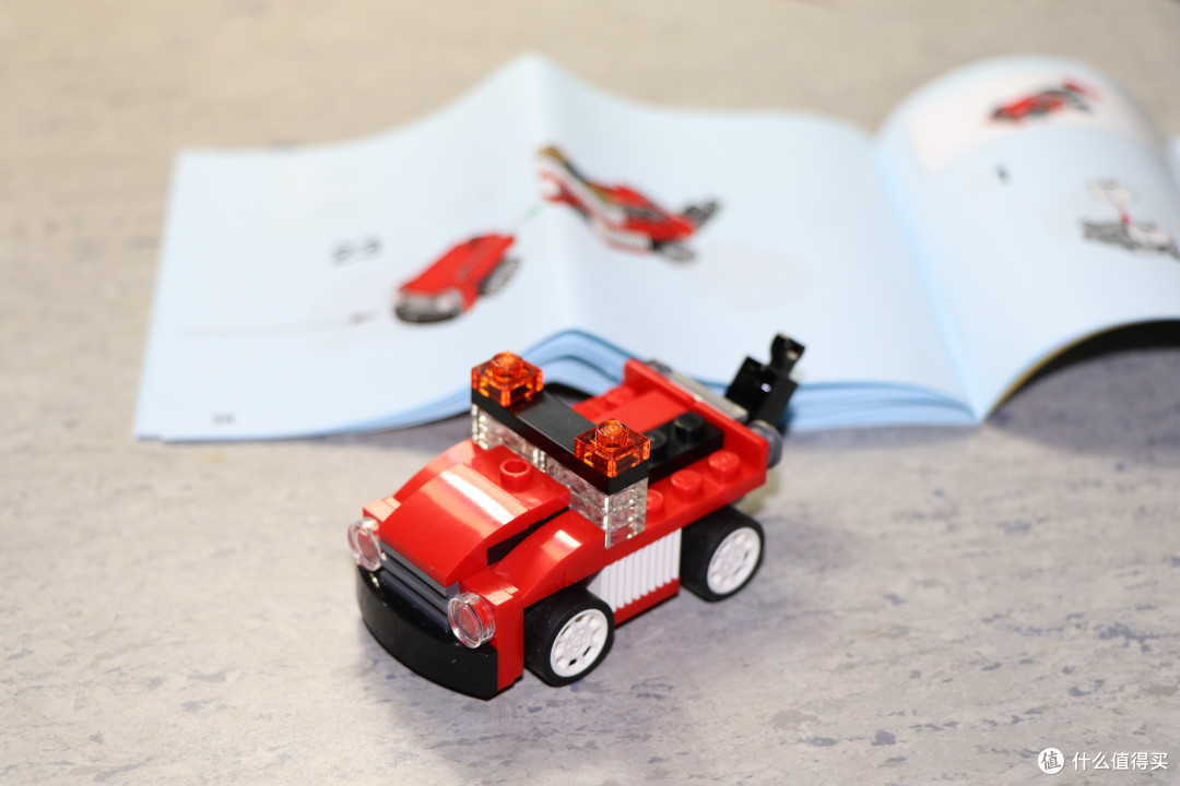 小set一样有乐趣—lego 乐高 百变三合一系列 31055 红色小跑车 开箱