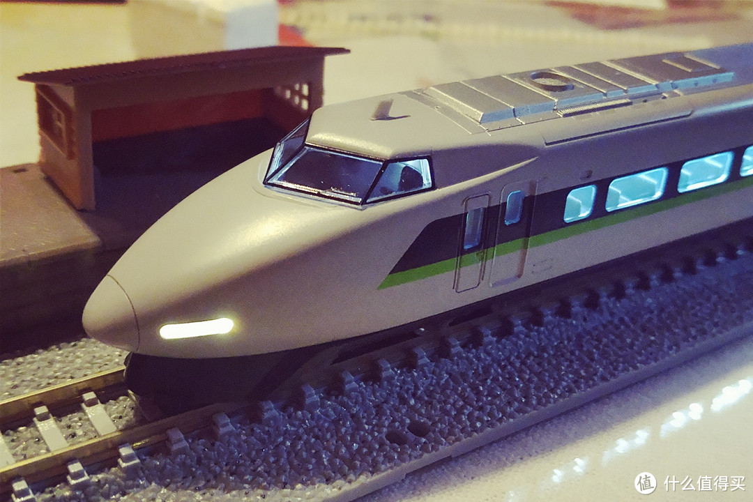 #本站首晒#Takara Tomy Tomix 92823 100系山阳新干线&加装0735室内照明灯