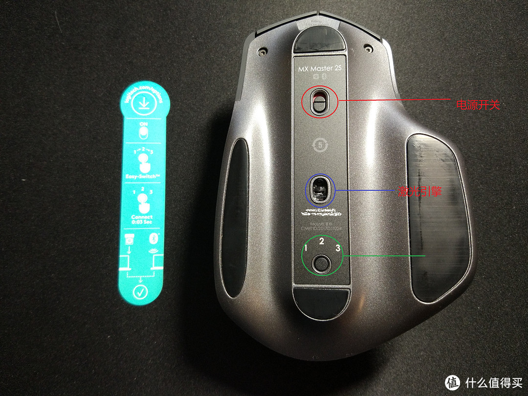 Logitech 罗技 MX MASTER 2S 鼠标 开箱