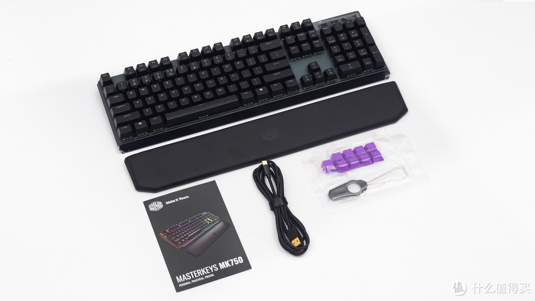 三面氛围灯：CoolerMaster 酷冷至尊 MK750 RGB 机械键盘 开箱体验