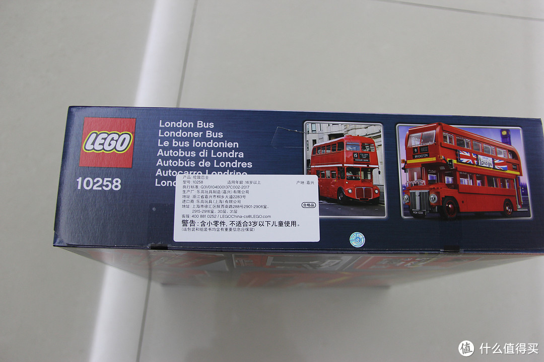 最是那一抹红—LEGO 乐高 10258 伦敦巴士 开箱