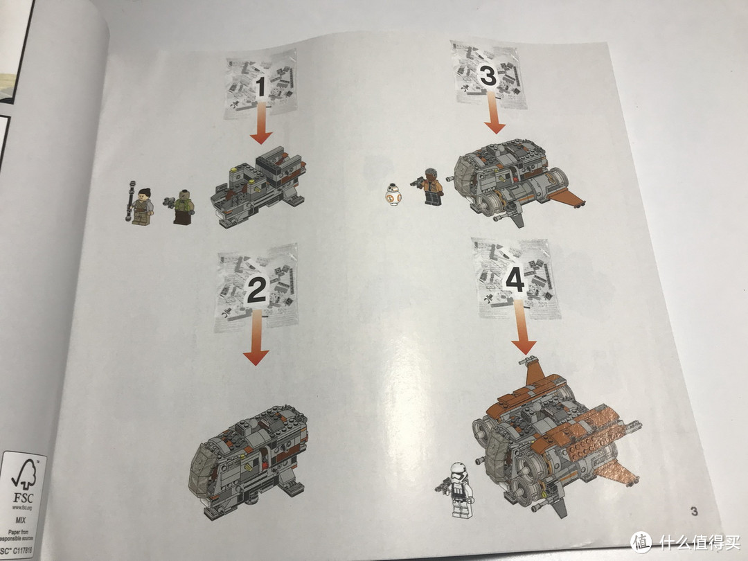 #剁主计划-北京#本站首晒#LEGO 乐高 拼拼乐 75178 星战系列 贾库四跃飞船