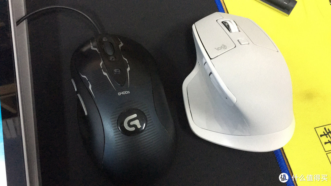 #原创新人#对比 Logitech 罗技 MX Master 2S 无线鼠标 与 G400S 光电游戏鼠标