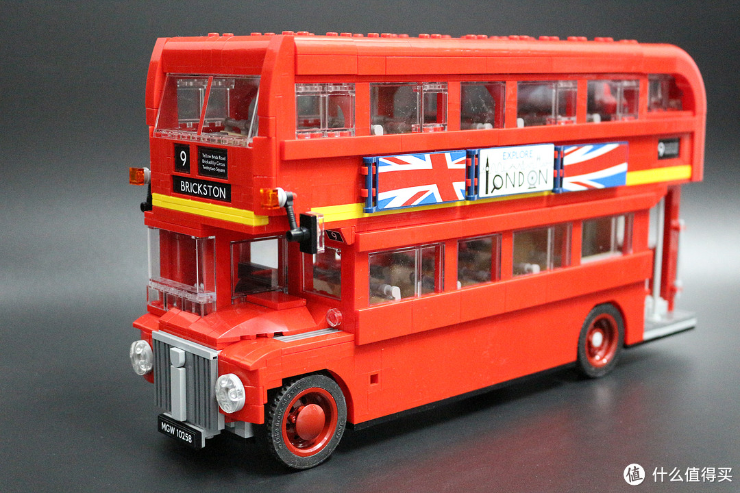 最是那一抹红—LEGO 乐高 10258 伦敦巴士 开箱