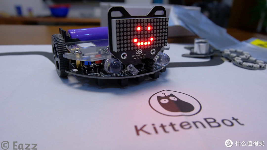 编程入门小玩具！ KittenBot MiniLFR迷你巡线小车试玩评价