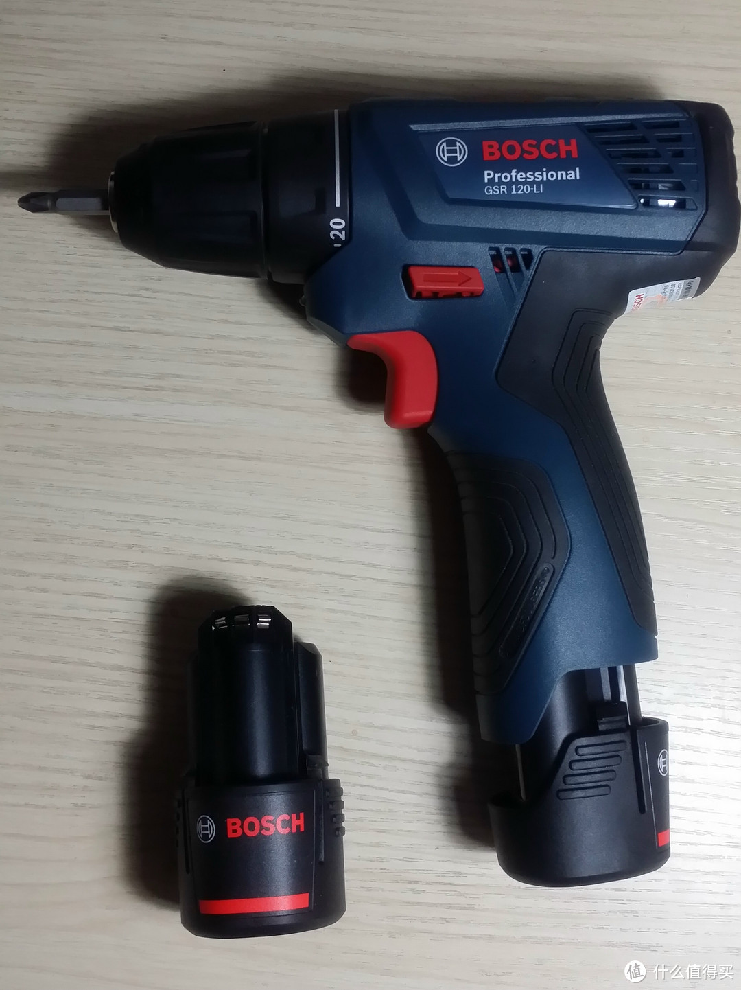 BOSCH 博世 GSR 120-Li 充电钻 开箱及出力