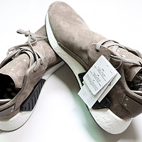 阿迪达斯 Originals NMD C2 Suede 运动鞋使用总结(保温|脚感|打理)