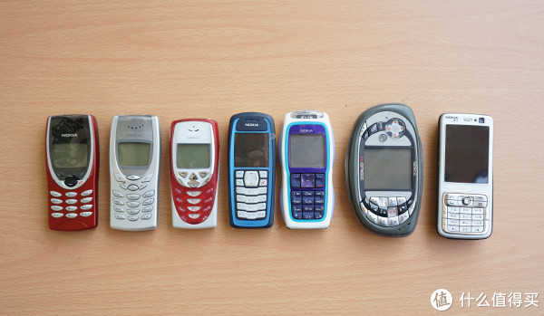 回忆满满的诺基亚手机：NOKIA 8210、8250、8310、3100、3220、QD、N73