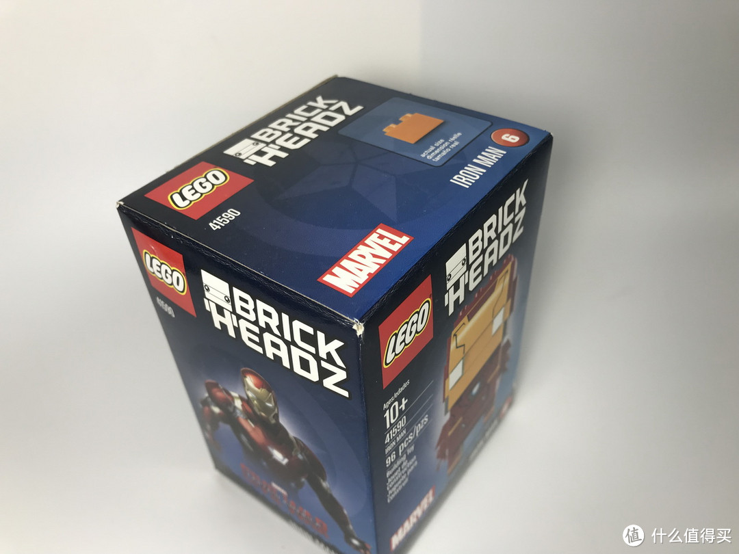 #剁主计划-北京#LEGO 乐高 拼拼乐：萌萌的大头 41590 钢铁侠