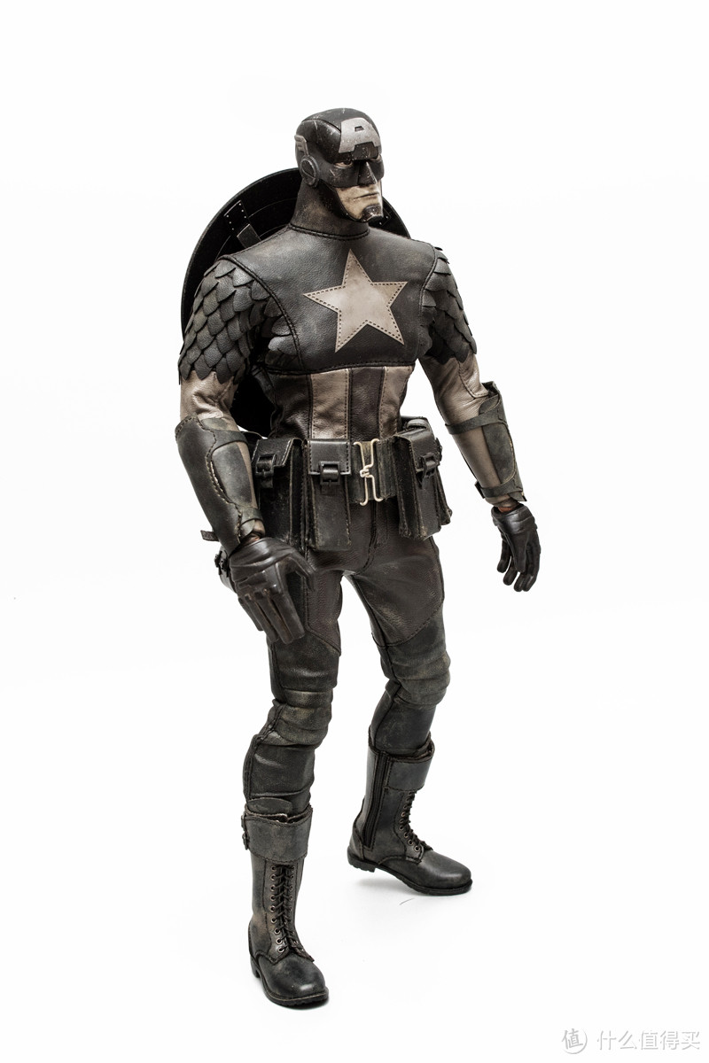 #本站首晒#照亮黑暗之人：ThreeA Toys 1/6可动人偶 美国队长夜间任务版