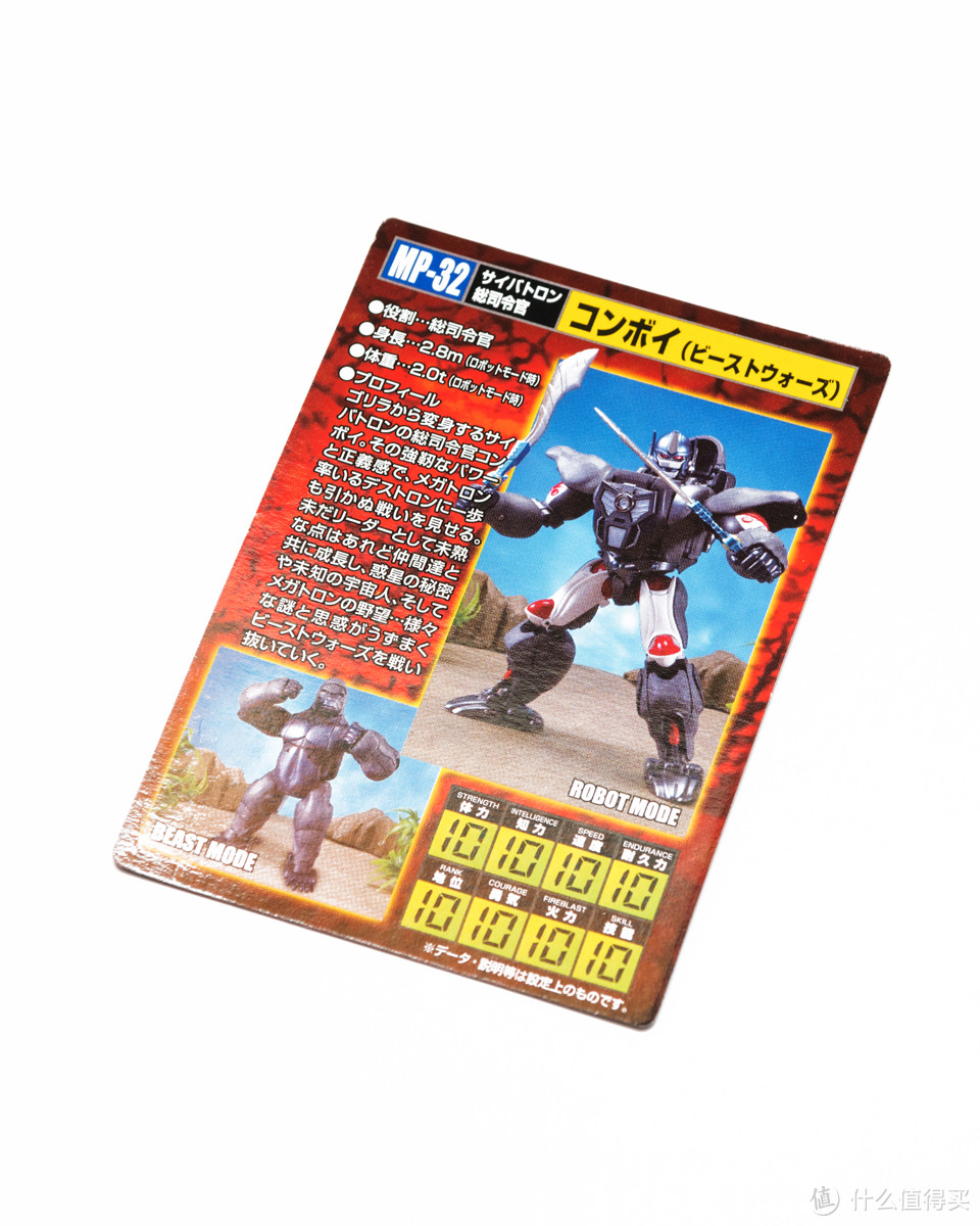 擎天柱的崇拜者：Takara Tomy 变形金刚 MP-32 猩猩队长( Convoy/ Optimus Primal )