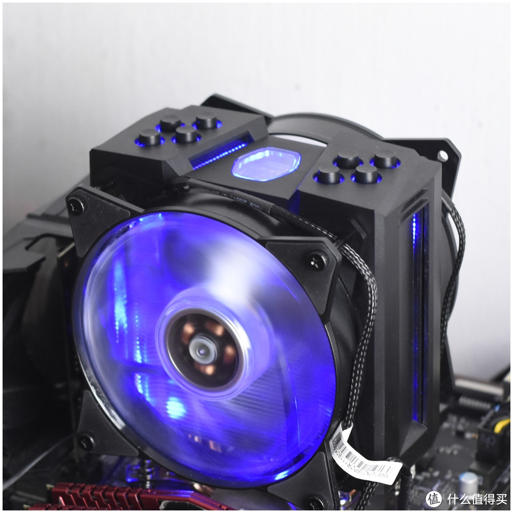 Addressable RGB Lighting附体：CoolerMaster 酷冷至尊 MASTERAIR MA410M 双扇塔式散热器 开箱体验