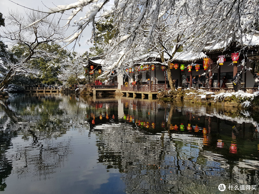 2018惠山的雪与鼋头渚的樱花