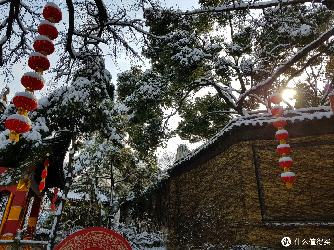 2018惠山的雪与鼋头渚的樱花