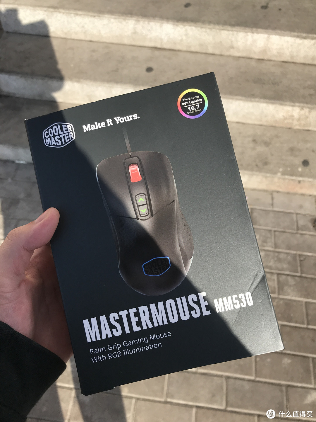 #原创新人#“开阳星”继任者—CoolerMaster 酷冷至尊 MM530 RGB鼠标 开箱简评