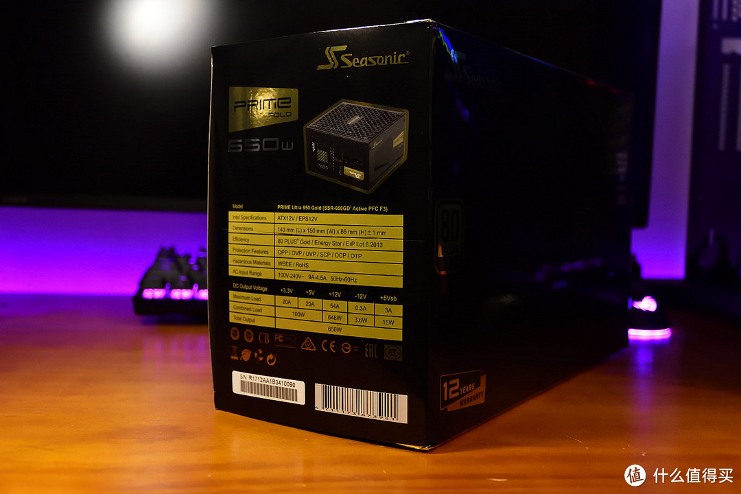 凭啥这么贵？！Seasonic 海韵 Prime Ultra 650 Gold 旗舰金 650w 电源开箱