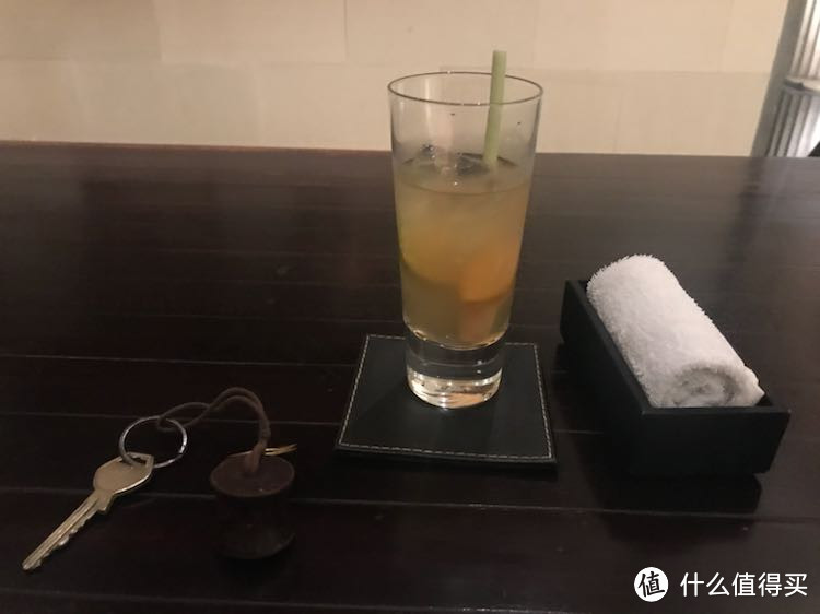 酒店预约了个spa，姜茶挺好喝的